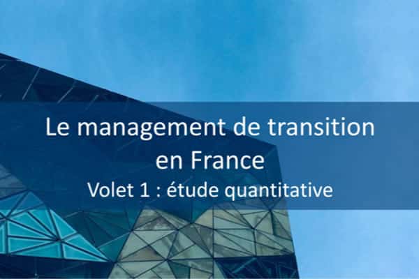 Le marché du management de transition en France en 2019