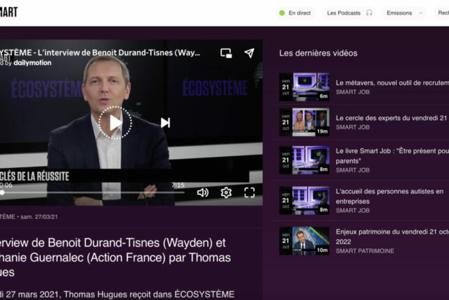 Interview de Benoît Durand-Tisnès et Stéphanie Guernalec – BSmart TV
