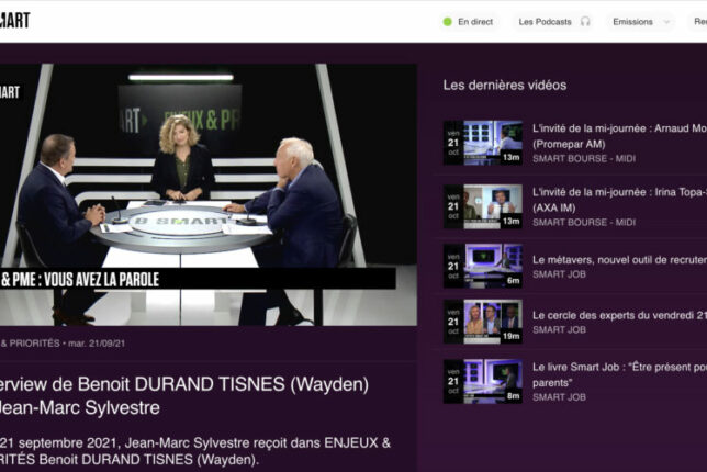 Le management de transition par Benoît Durand-Tisnès sur BSmart TV